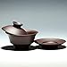 Home tea(TM) China Yixing zisha gaiwan purple clay teacup/gaiwan