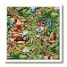 Fun Garden Gnomes - 10x10 Iron On Heat Transfer For White Material