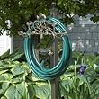 Vine and Trellis Garden Hose Station