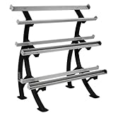 Tunturi Platinum Dumbell Rack - Light Commercial | Ideal for Hotels, Physiotherapy, Health Spas