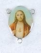 Rosary Centerpiece - Sacred Heart of Jesus - IMPORTED FROM ITALY