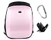 Pink Backpack Laptop Bag for 15.6 inch Asus K50IJ-BNC5 Notebook + An Ekatomi Hook.