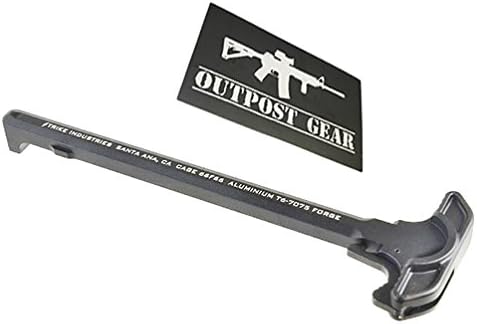 Strike Grey T6-7075 Charging H*ndle w/ Outpost Gear Sticker