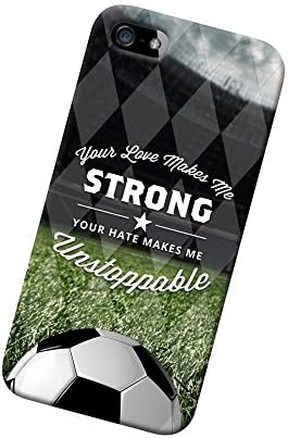 Cellular Outfitter Apple iPod Touch 4 Cristiano Ronaldo Unstoppable Soccer Plastic Slim Case -Black & Green