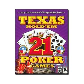 Texas Hold 'Em - 21 Poker Games (Jewel Case)