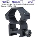 TufForce RG-W30H22 - 30mm Diameter High Profile Weaver Scope Ring [Special Offer: $0 TAX, it is covered]