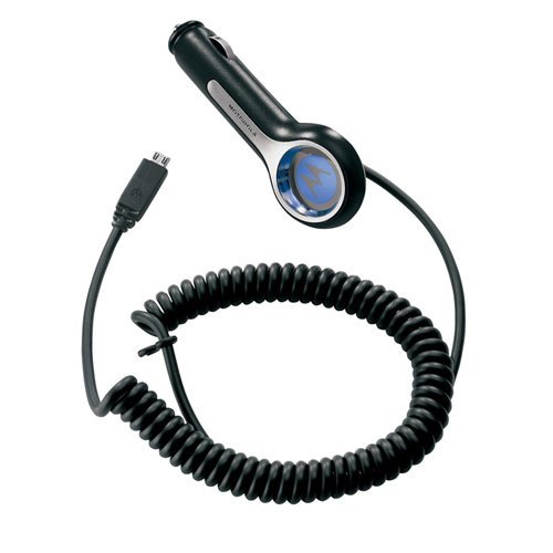 Motorola Vehicle Power Adapter micro-USB Rapid Rate Charger