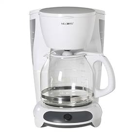 Mr. Coffee TF12 12-Cup Coffeemaker, White