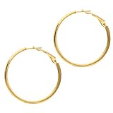 14K Yellow 30mm Sq Omega Necklace Back Hoop Earrings JewelryWeb 41A NbUjRgL. SL160 14K Yellow 30mm Sq Omega Necklace Back Hoop Earrings JewelryWeb