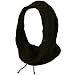Soft Lining Hoodie Pullover Headscarf Knit Loop Neckwarmer Scarf Ski Hat Black