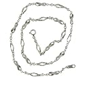 16 Inch Platinum Filigree Chain Necklace
