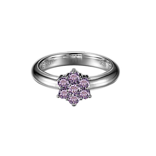 Esprit Damen-Ring prelude light purple 925 Sterlingsilber Gr.57 ESRG91485E160 Preisvergleich