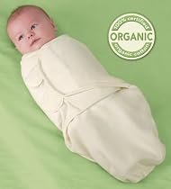 Kiddopotamus & Co. Organic Cotton SwaddleMe - Ivory