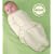 Kiddopotamus & Co. Organic Cotton SwaddleMe - Ivory