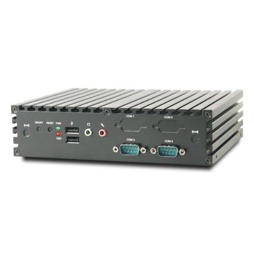 detail Jetway JBC372 Mini Embedded System w/ Dual LAN & Dual COM, 2GB memory, 60GB Solid State Drive, JBC372F36W-2600-B