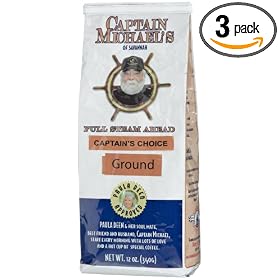 Paula Deen Collection Cm Captain's Choice Coffee, Regular, 12 Ounce Pouch (Pack of 3)
