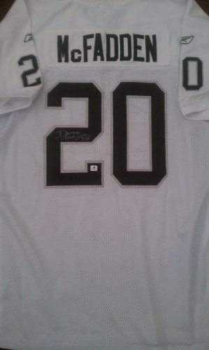 Darren McFadden Signed Authentic Oakland Raiders Jersey