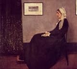 James Abbot McNeill Whistler (Arrangement in black and gray, Nr.I: The mother of the artist) Art Poster Print - 11