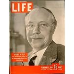 Life Magazine February 9, 1948 -- Cover: Robert A. Taft book cover