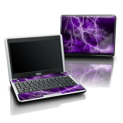 Skinsdecals on Apocalypse Violet Design Protective Skin Decal Sticker For Dell Mini