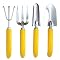 Buzzy 4-pc. Garden Tools Set - Yellow