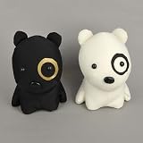 Bow Wow Dog Figure Doll Stuffed Toy Soft 2pcs