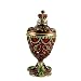 Red Holy Goblet Trinket Box Bejeweled w/Swarovski Crystals