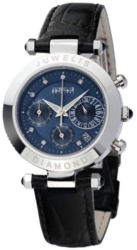 Juwelis Selina JW-0602-SB Chronograph for Her With diamonds Juwelis Selina JW-0602-SB Chronograph for Her With diamonds