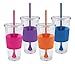 Copco Sierra Cold Tumbler, 24-Ounce Capacity - Pack Of 4 (Hot Pink, Purple, Royal Blue & Orange)