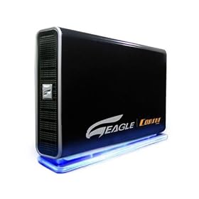 Eagle Consus T-Series ET-CSTNASU2-BK 3.5 inch IDE to USB 2.0 & Ethernet NAS RJ-45 Hard Drive External Enclosure - Retail