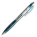 KOKUYO F-WPR100B-1P ボールペン<WiLL STATIONERY ACTIC>細字0.7mm黒 軸青