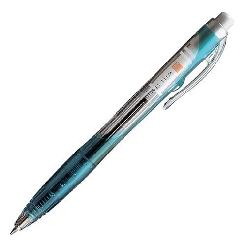 KOKUYO F-WPR100B-1P ボールペン<WiLL STATIONERY ACTIC>細字0.7mm黒 軸青