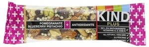 Kind Bar Plus: Pomegranate Blueberry Pistachio PLUS Antioxidants; Box of 12(1.4oz)