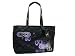 Coach Signature Applique Baby Diaper Multifunction Bag Purse Tote 17950 Black
