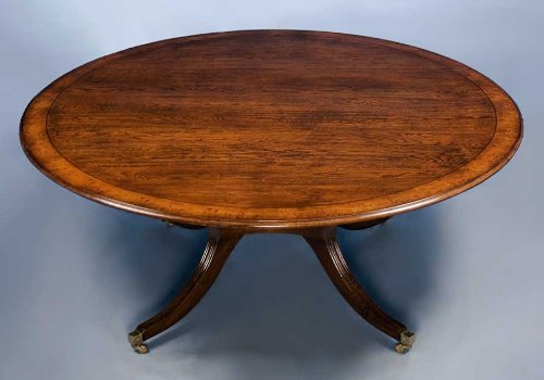 Oak Round Pedestal Dining Table