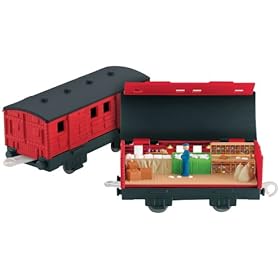  Thomas the Train: TrackMaster See Inside Mail Cars