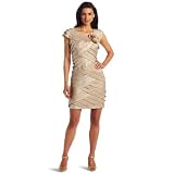London Times Women's Shimmer Shutter Dress