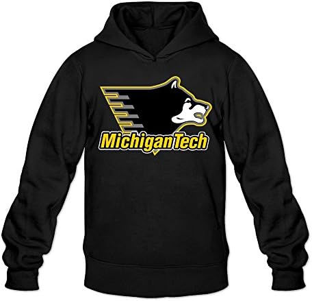 RIen Men's NCAA Michigan Tech Huskies Men's Ice Hockey Team Hoodie S