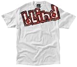 Blind Large Original Logo T-Shirt - White - Size XL by Blind