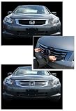 2008, 2009, 2010 Honda Accord 4 Door High Impact Triple Chrome Plated ABS Grille Grill Inserts