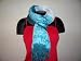 Silk blended with cotton scarf