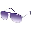 Carrera Endurance/L/S Adult Aviator Full Rim Lifestyle Sunglasses - Crystal Violet/White/Violet Gradient