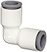Legris 6302 60 00WP2 LIQUIfit Push-to-Connect Fitting, 90 Degree Union Elbow, 3/8