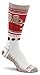 Fox River Women's Red Heel Monkey Friends Merino Wool Crew Socks