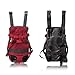 Pettom Dog Front Backpack Carrier for Small Pet Outdoor Walking Hiking Travel (S, Pink)