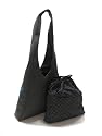 K2L&D2 SUN CharcoChino '08 Polka Dots of Katty TESAGE tote bags, comes with Purse Insert (Drawstirng Organizer), Sunbrella (Water-proof), Hobo Style