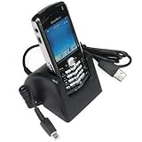 Bargaincell- Brand New RIM Blackberry 8100 Pearl PDA Smartphone USB Docking Cradle Desktop Charger with Plug In AC Adapter