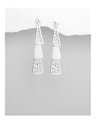 Earrings In 92.5 Sterling Silver