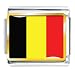 Jewelry : Belgium Flag Italian Charms Bracelet Link