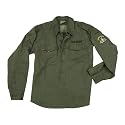 Special Forces Vintage Fatigue Shirt w/Military Patches